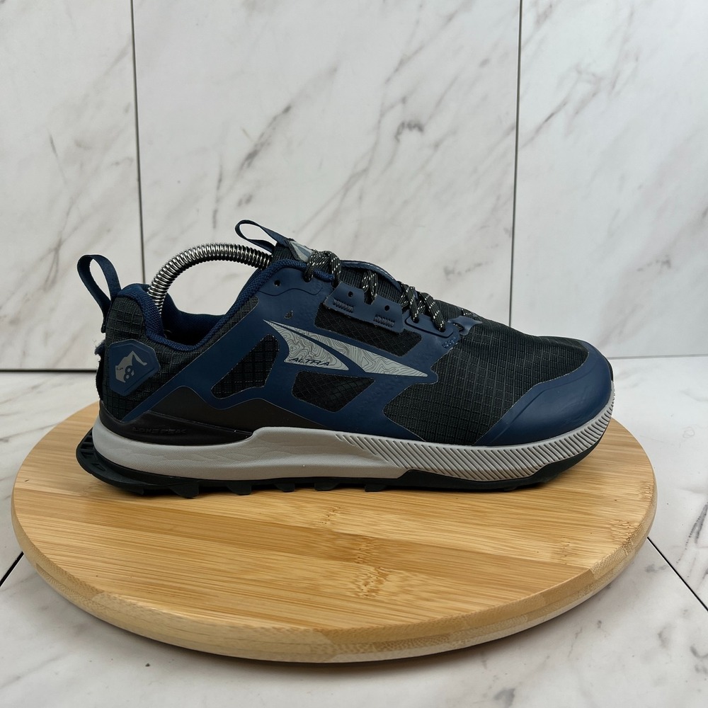 Altra Lone Peak 8 Mens Size 8 WIDE Navy Blue Hiking Trail Running Walk Shoes